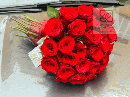 Bukiet Róż 50-60 cm 15 szt 